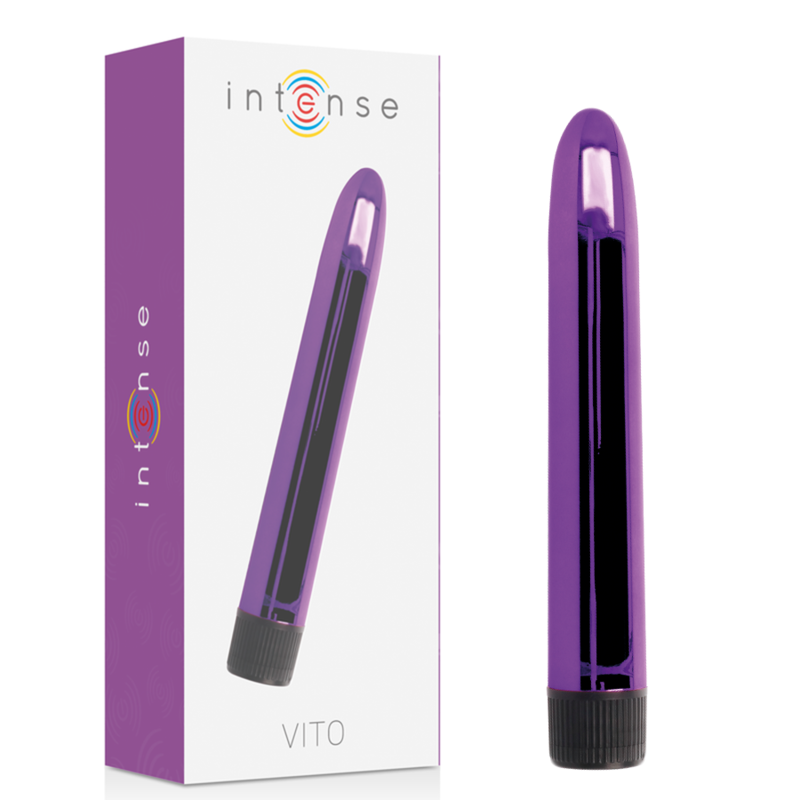 Vibromasseur Vito Lilas 17cm - Intense
