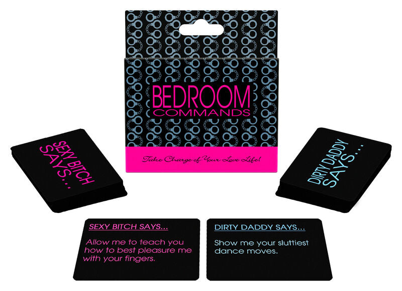 Jeu de Cartes Érotique Bedroom Commands - Kheper Games