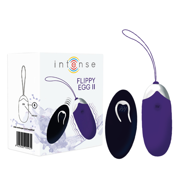 Œuf Vibrant Télécommandé Flippy 2 Violet - Intense
