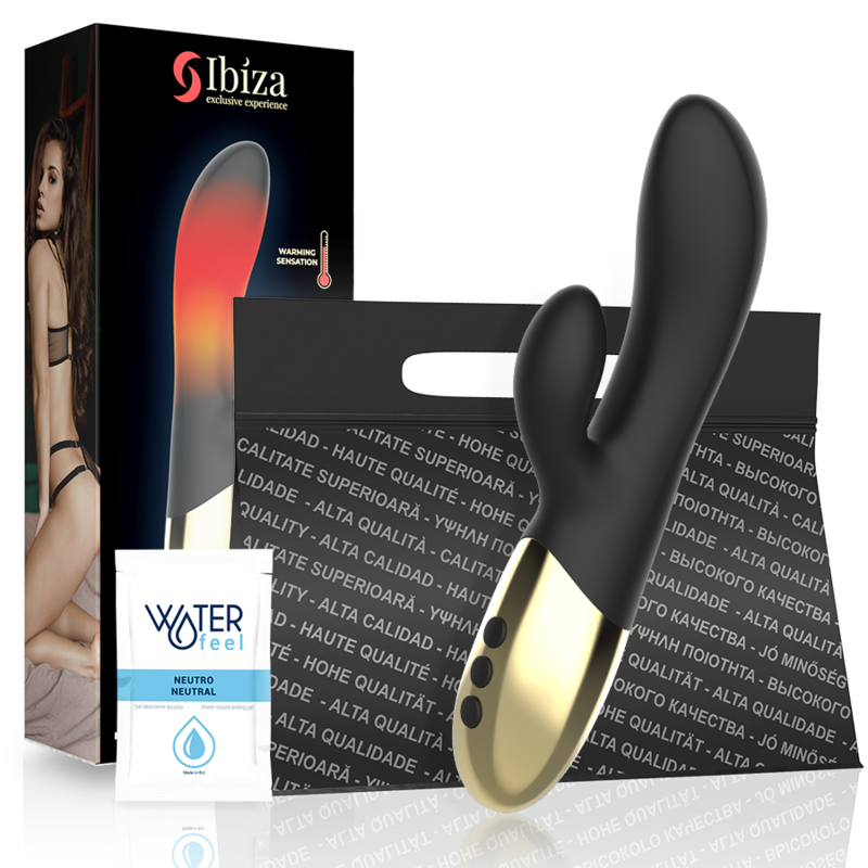 Vibromasseur Lapin Chauffant Ibiza Double Stimulation - Ibiza