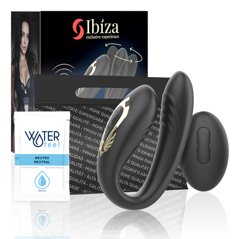 Vibromasseur Double Ibiza Wave Rotatif - Ibiza
