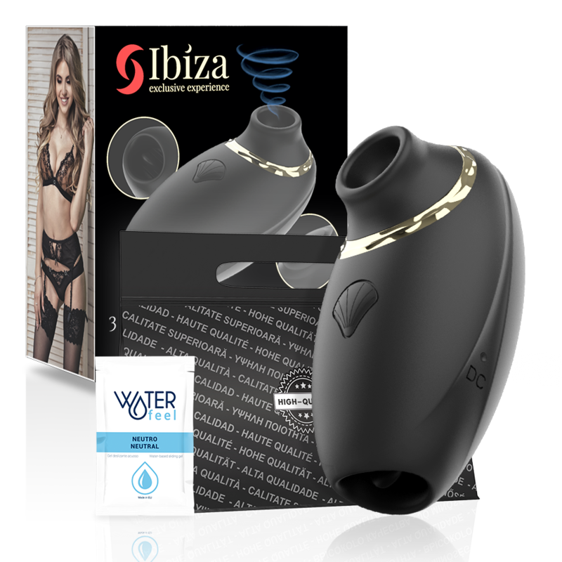 Stimulateur Clitoridien Ibiza 3 en 1 Succion Léchage - Ibiza