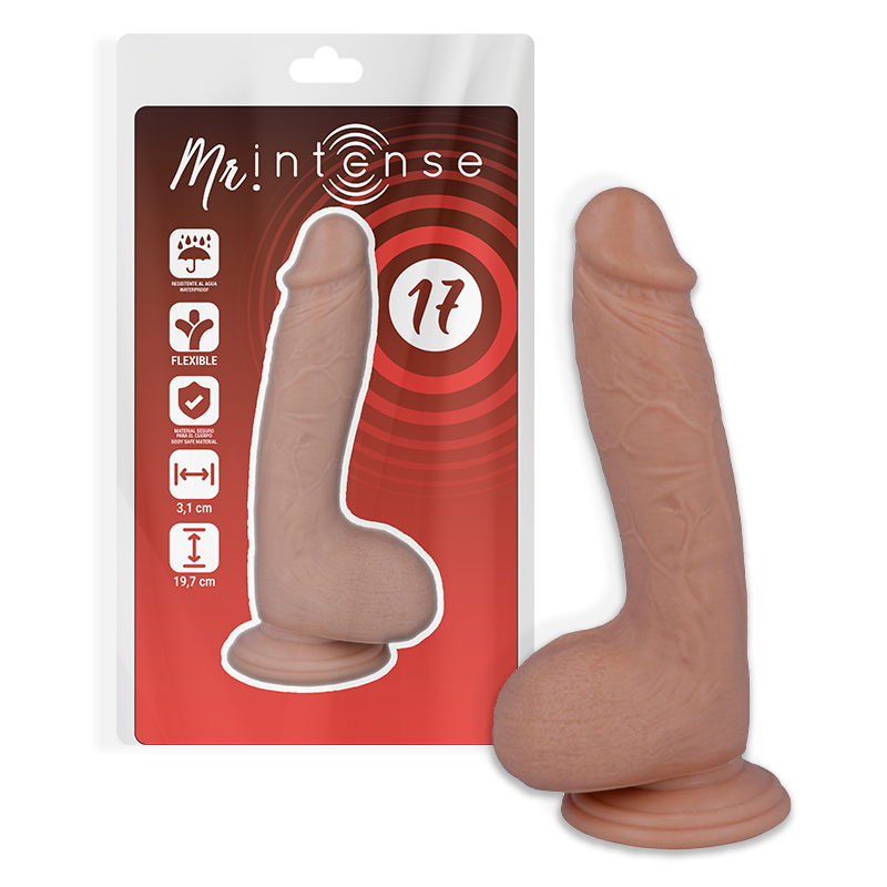 Mr. Intense - Godemichet Ventouse Réaliste Couleur Chair / 19,7 cm