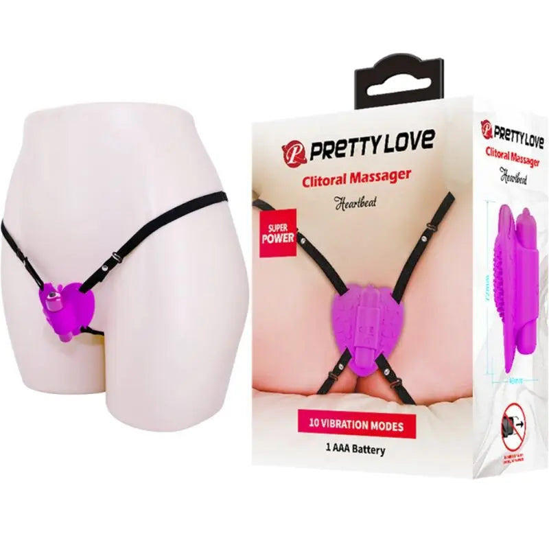 Stimulateur Clitoridien Pretty Love Heartbeat Violet - Pretty Love - PRETTY LOVE FLIRTATION