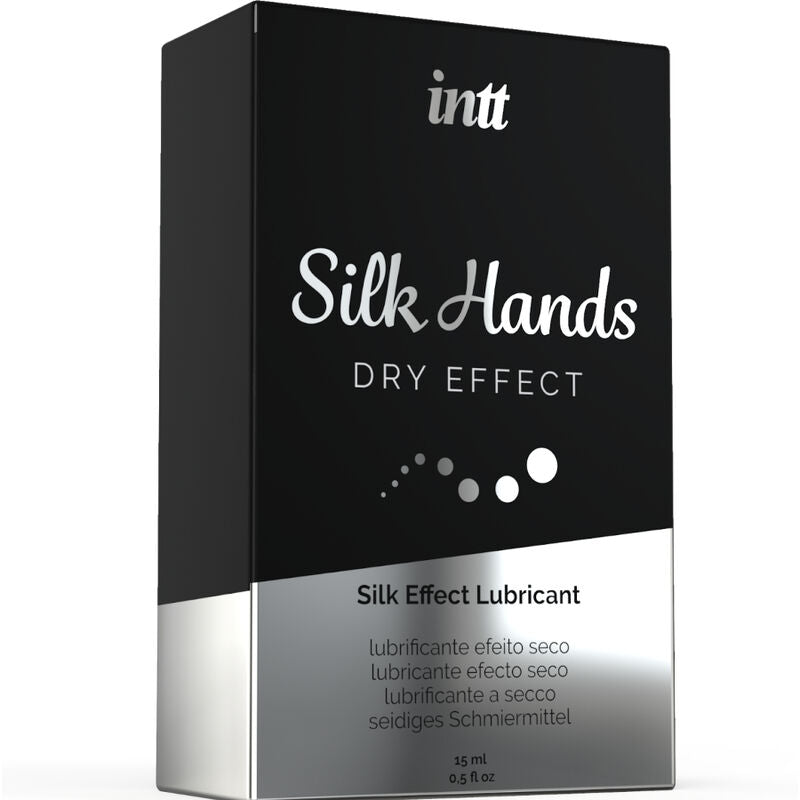 Gel Lubrifiant Silicone Dry Effect Silk Hands 15ml - Intt