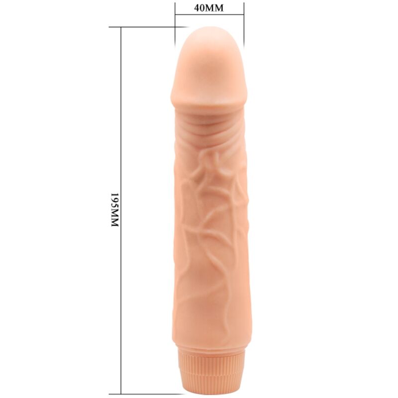 Baile - Vibromasseur Gode Réaliste Chair - 20 cm