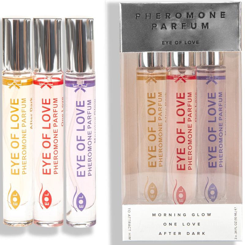 Eye of Love – Coffret Parfum aux Phéromones – 3 Senteurs
