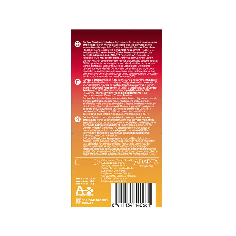 Préservatifs Control Fusion Boîte 12 Unités - Control - CONTROL CONDOMS