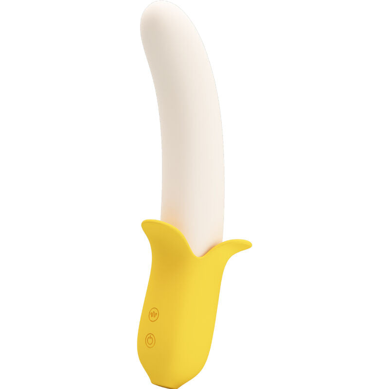 Vibromasseur Banana Geek Super Power Noir - Pretty Love - PRETTY LOVE