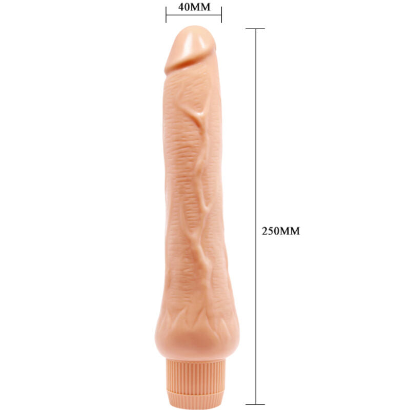 Baile - Vibromasseur Gode XXL Réaliste Chair - 25 cm