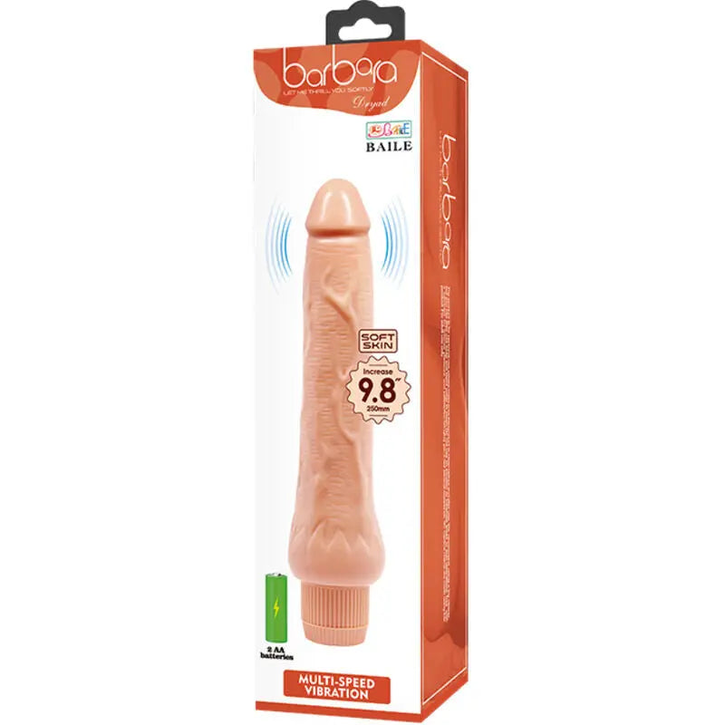 Realistischer XXL-Vibrator Fleischfarben 25cm - Baile