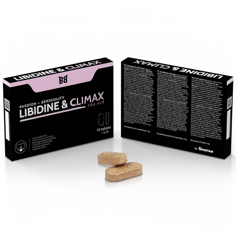 Complément libido Libidine & Climax 10 gélules - Black Bull - BLACK BULL