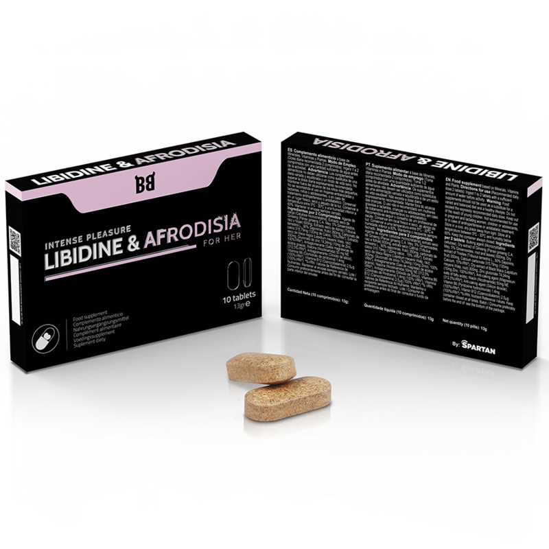 Complément libido Libidine & Afrodisia pour elle 10 cp - Black Bull - BLACK BULL