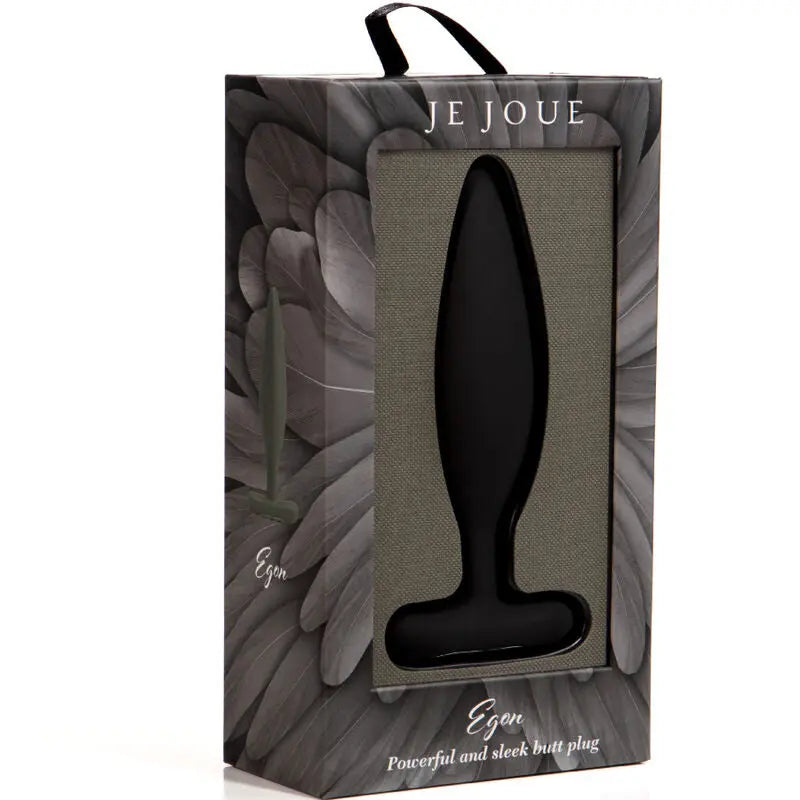 Je Joue - Plug Anal Vibrant avec télécommande Egon - Noir