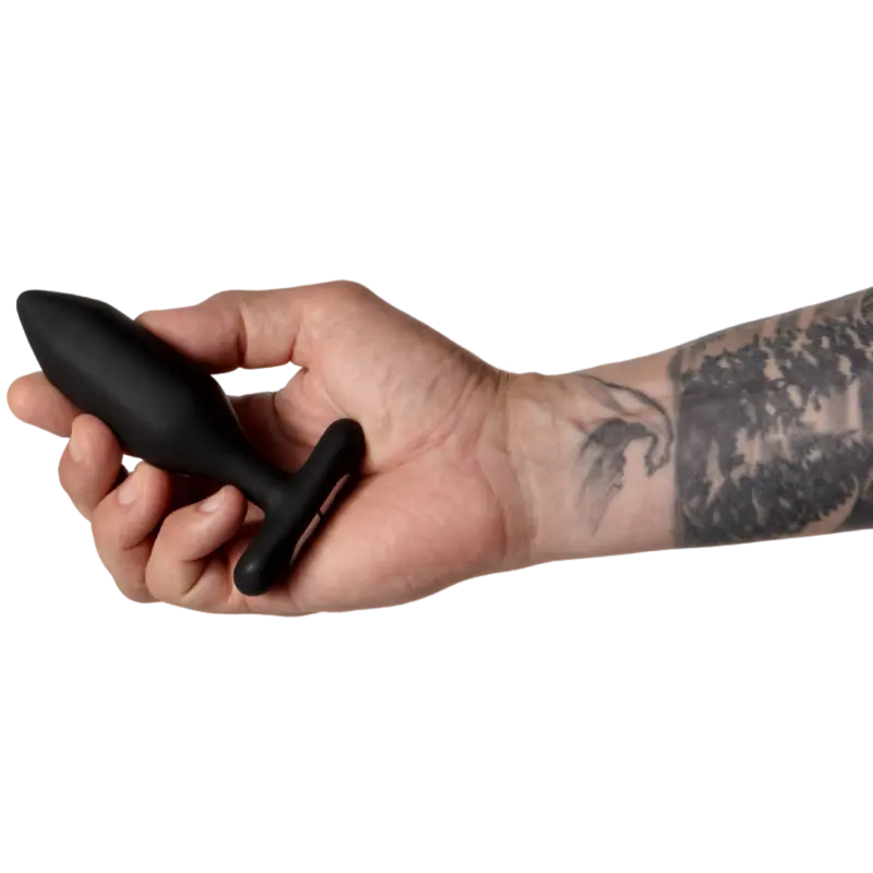 Je Joue - Plug Anal Vibrant Onyx - Noir
