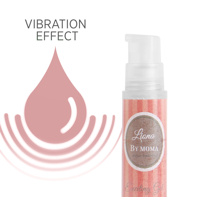 Gel excitant liquide vibrant Liona 6 ml - Moma - LIONA BY MOMA