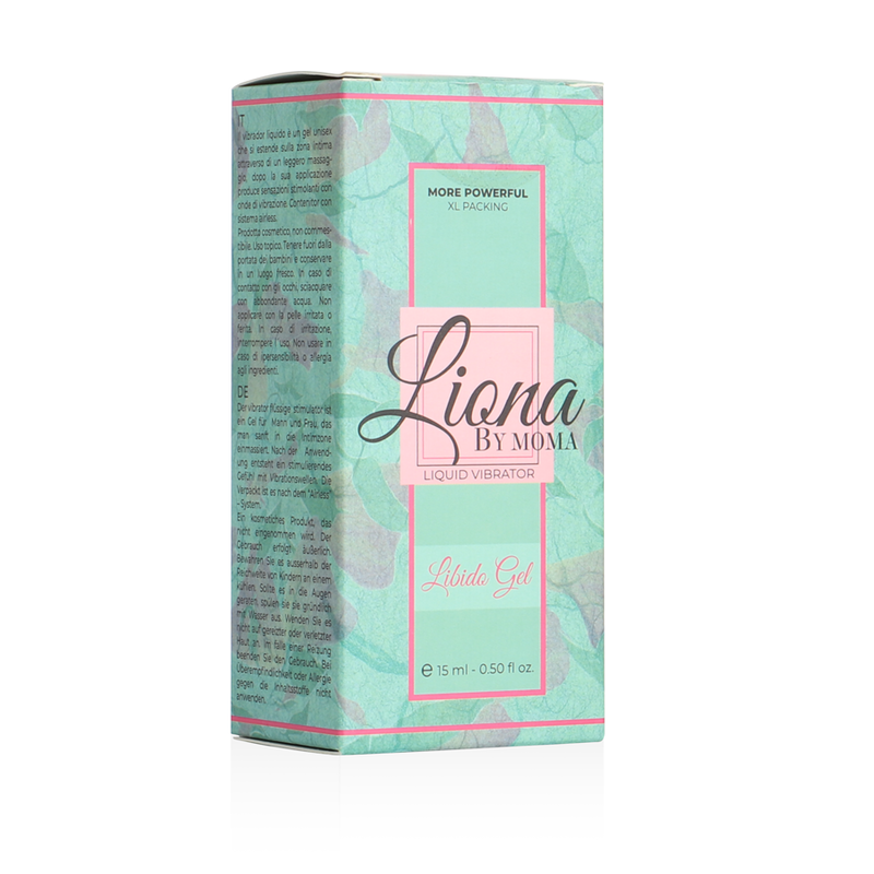 Gel stimulant libido Liona vibrateur liquide 15 ml - Liona by Moma - LIONA BY MOMA