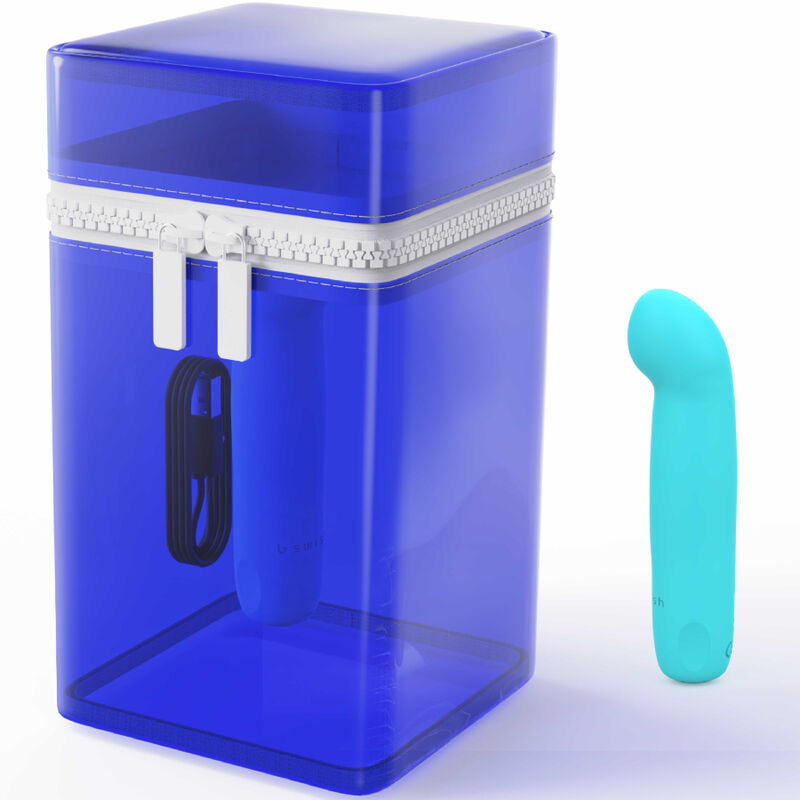 B Swish - Vibromasseur Rechargeable Incurvé Bcute Curve - Bleu