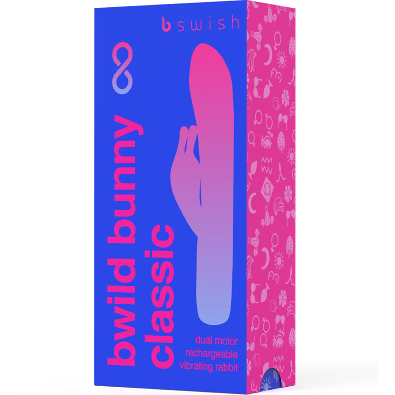 B Swish – Vibromasseur Rabbit Bwild Bunny Infinite Classic – Bleu