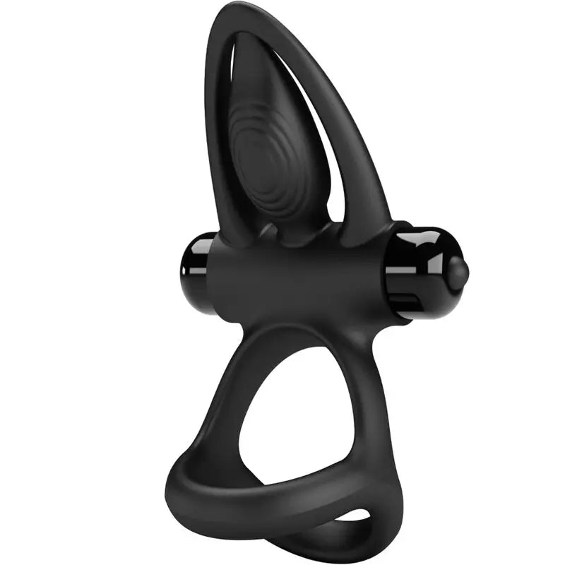 Anneau Vibrant Pretty Love 10 Vibrations Noir - Pretty Love - PRETTY LOVE MALE