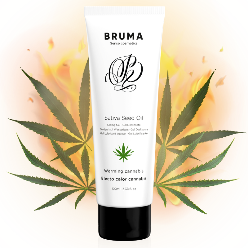 Gel Lubrifiant Réchauffant Cannabis BRUMA 100ml - Bruma