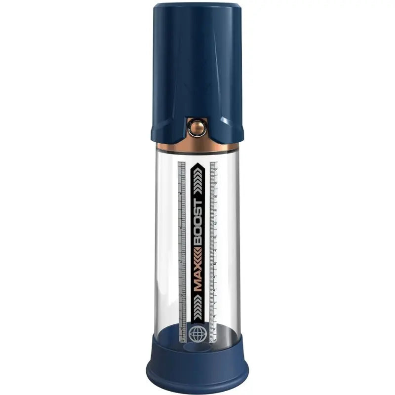Pompe à Pénis Max Boost Manuelle Bleue - Pump Worx