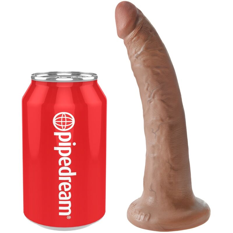 Gode Réaliste King Cock 17,5 cm Caramel - Pipedream