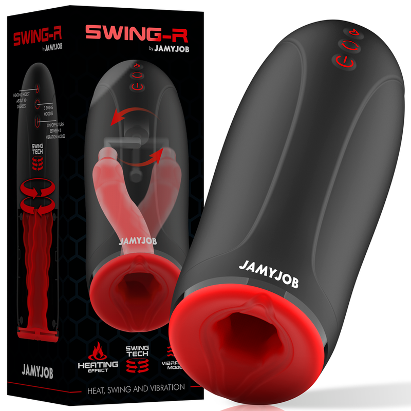 Masturbateur Masculin Jamyjob Swing-R Chauffant - Jamyjob