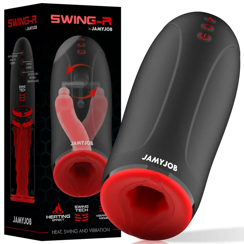 Masturbateur Masculin Jamyjob Swing-R Chauffant - Jamyjob