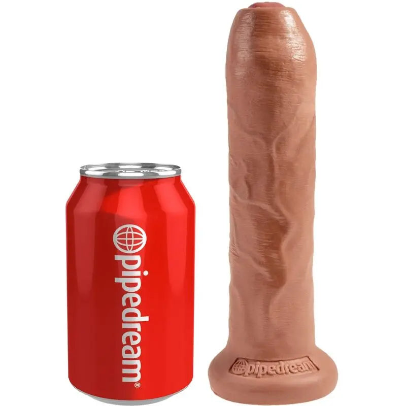 Gode Réaliste King Cock Non Coupé 17.8 cm Caramel - Pipedream