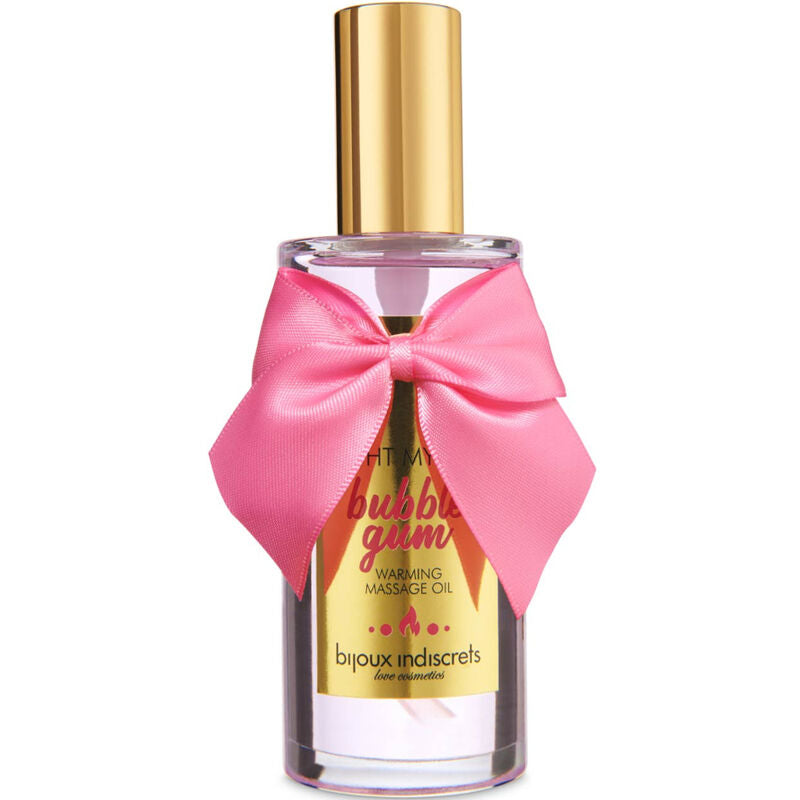 Bijoux Indiscrets - Huile de Massage Chauffante Light My Fire Bubble Gum