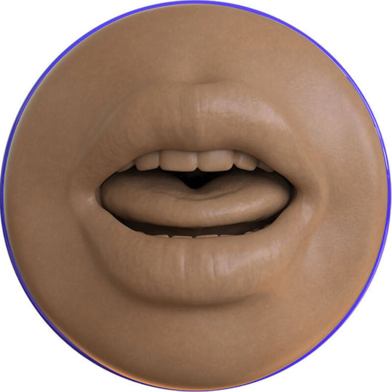 Masturbateur Bouche Boost Blow Marron - Fleshlight Girls