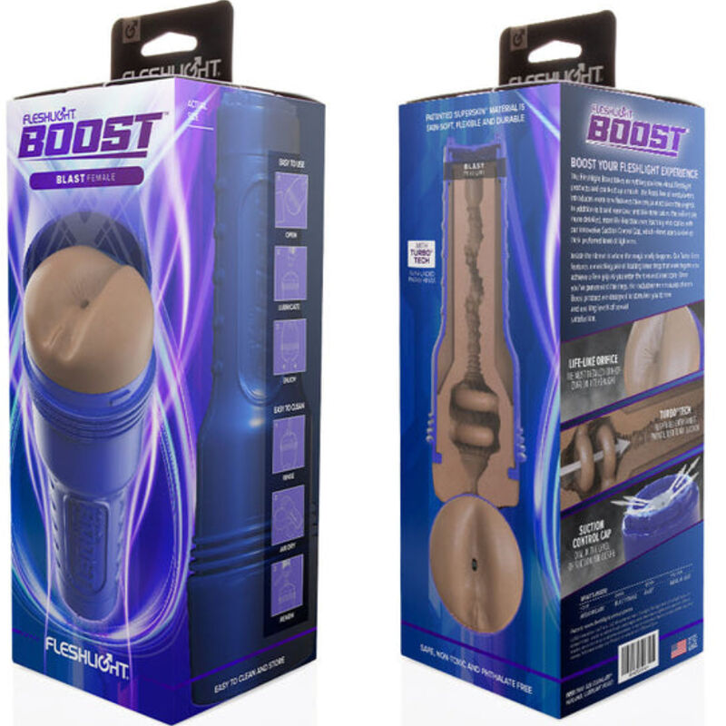 Masturbateur Anus Boost Blast Marron - Fleshlight Girls