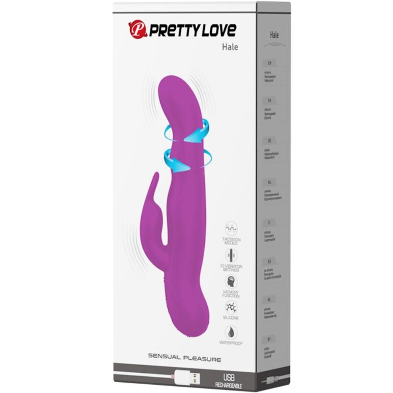 Vibromasseur Rotatif Pretty Love Hale Lilas - Pretty Love