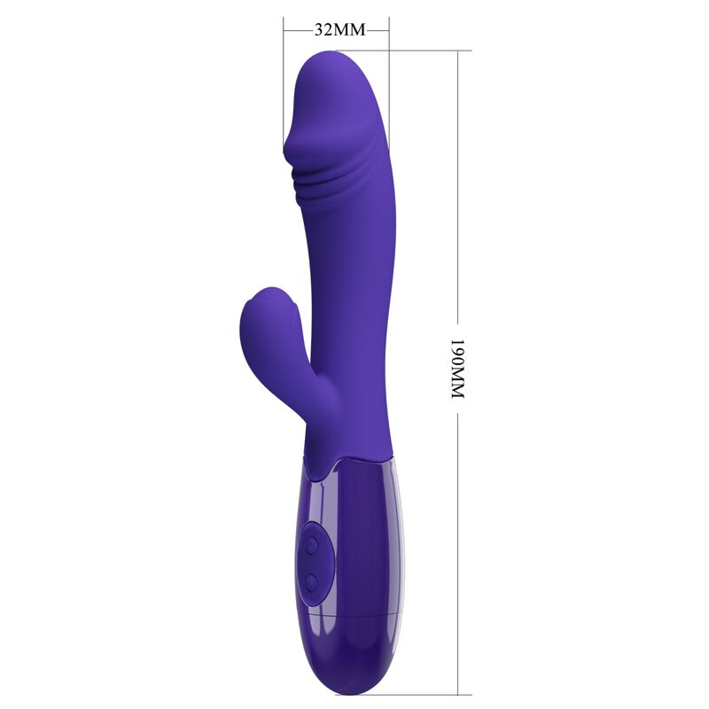 Stimulateur Point G Vibrateur Snappy Youth Violet - Pretty Love - PRETTY LOVE LED