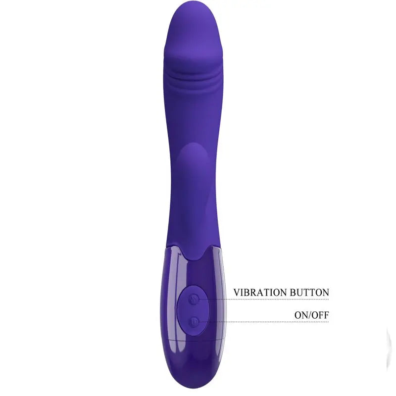 Stimulateur Point G Vibrateur Snappy Youth Violet - Pretty Love - PRETTY LOVE LED