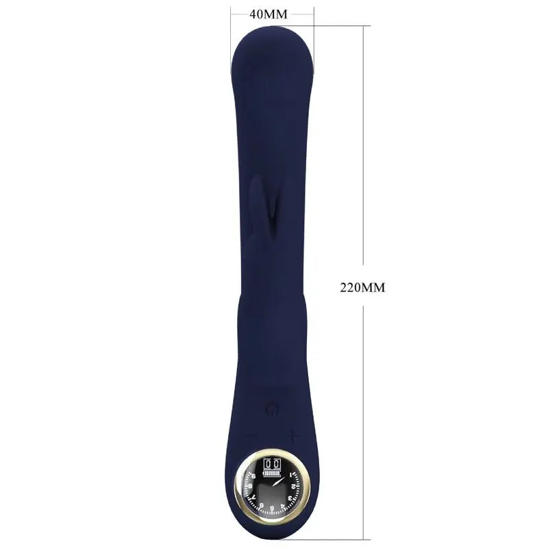 Pretty Love – Vibromasseur Rabbit Étanche et Rechargeable Bleu