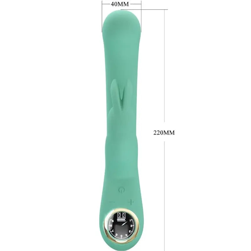 Pretty Love – Vibromasseur Rabbit Étanche et Rechargeable Vert
