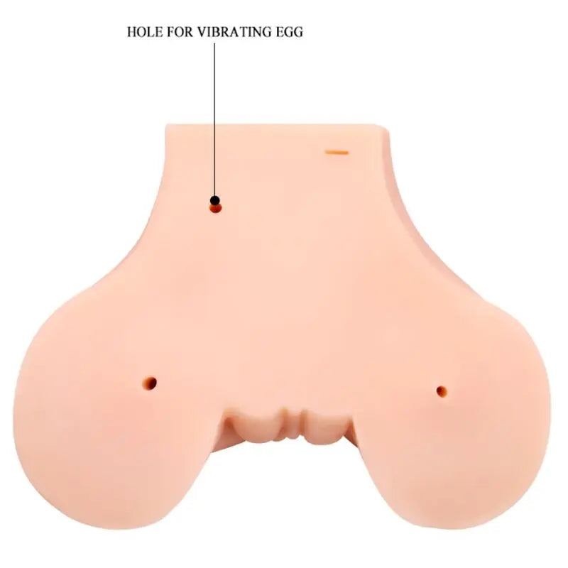 Masturbateur Réaliste Vagin Anus Vibrant - Crazy Bull