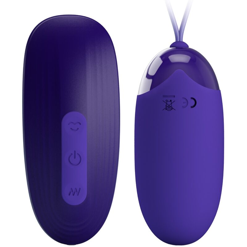Kit Stimulateur Oeuf Vibrant Portable Violet - Pretty Love - PRETTY LOVE YOUTH