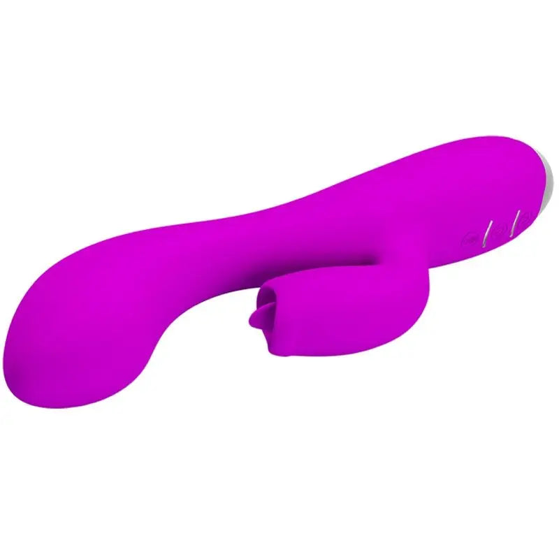 Vibrateur Lapin Rechargeable Gloria Imperméable Violet - Pretty Love - PRETTY LOVE C-TYPE