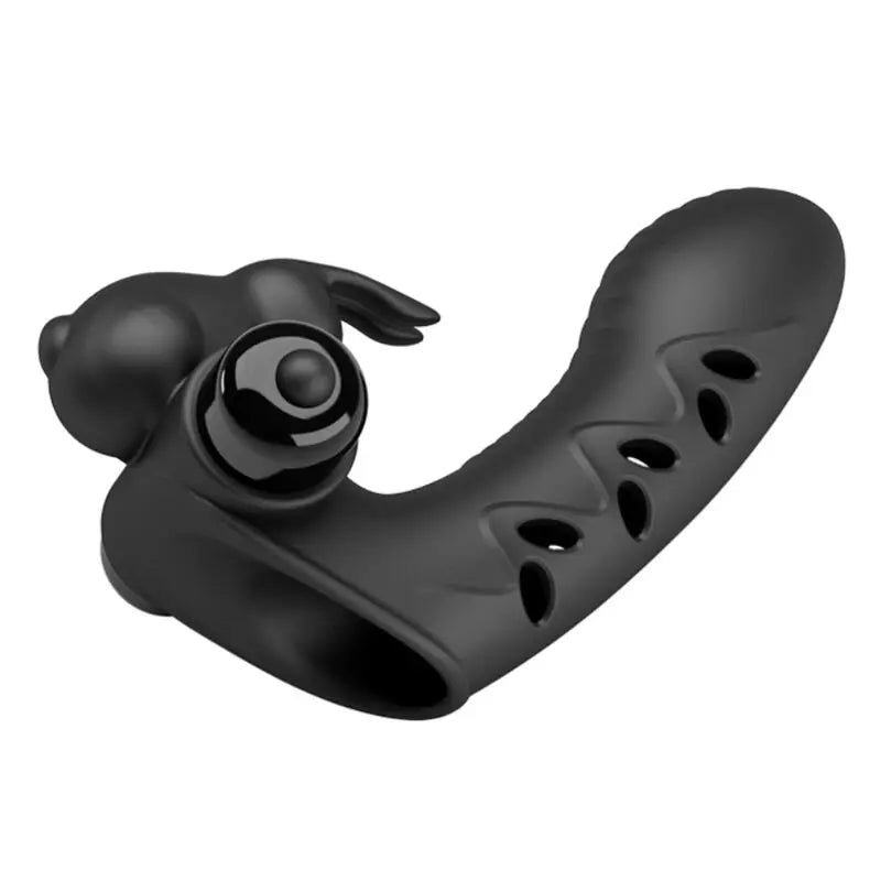 Stimulateur Doigt Vibrant Lapin Vance Noir - Pretty Love - PRETTY LOVE MALE