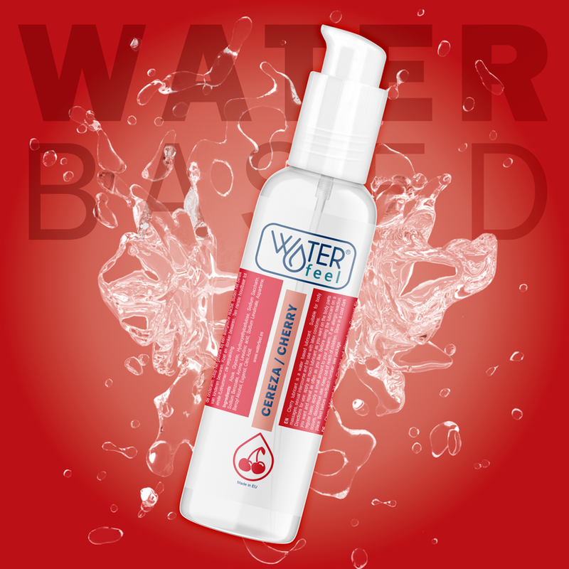 Waterfeel - Lubrifiant Saveur Cerise à base d’eau - 175 ml