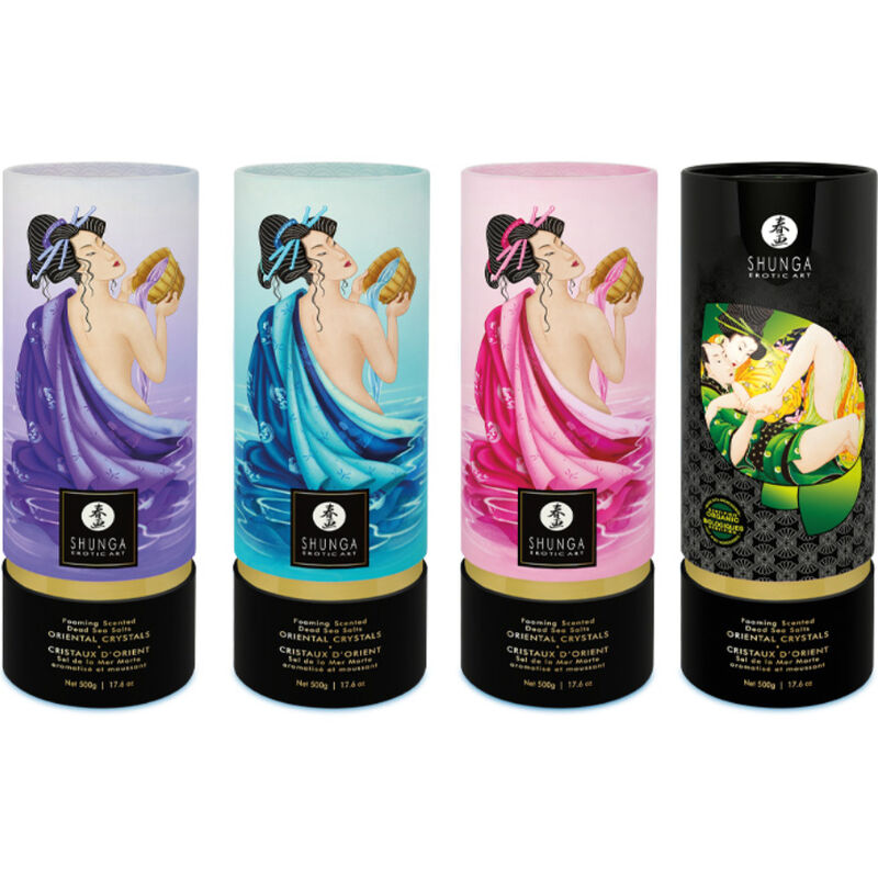 Shunga - Sel de Bain Moussant Cristaux d’Orient Fruits exotiques