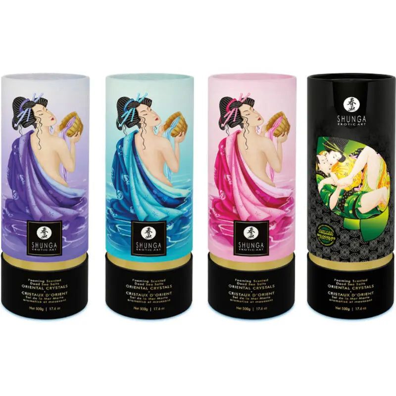 Shunga - Sel de Bain Moussant Cristaux d’Orient Aphrodisiaque