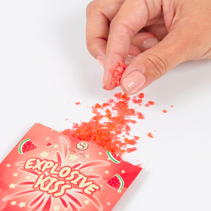 Secret Play - Bonbons Explosifs Sexe Oral - Saveur Pastèque