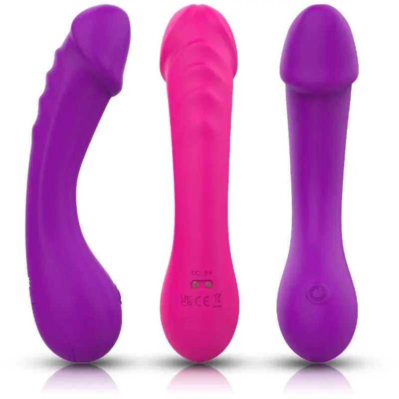 Vibromasseur point G en silicone violet - Armony - Armony