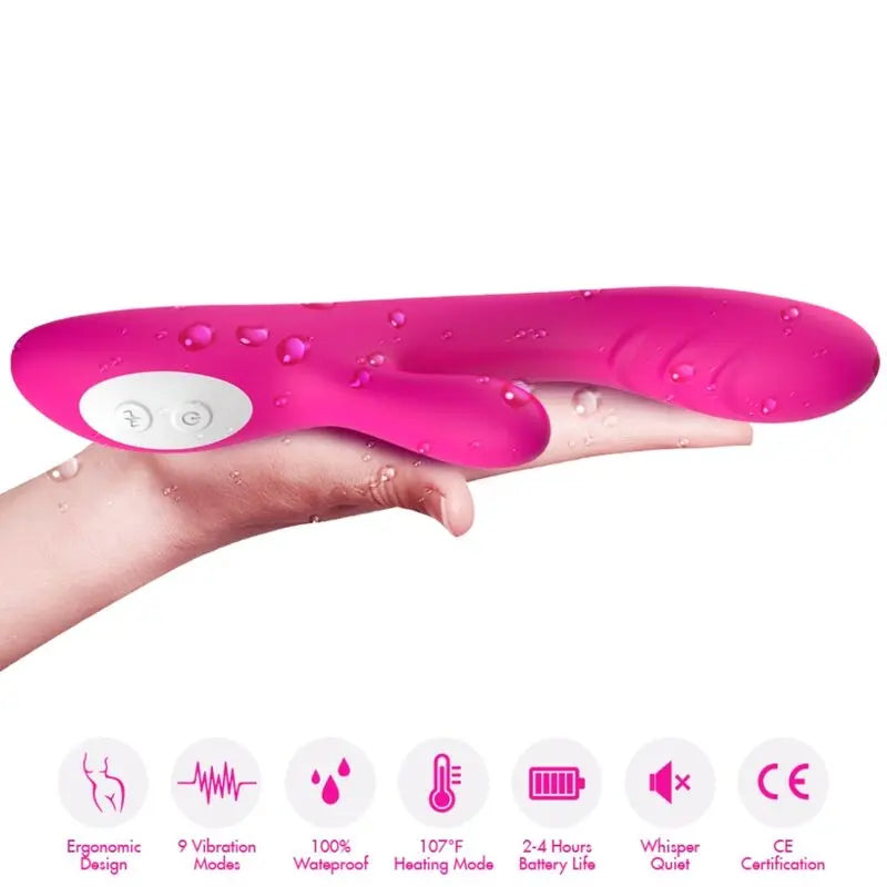 Vibrateur Spark Effet Chaleur Fuchsia - Armony - Armony