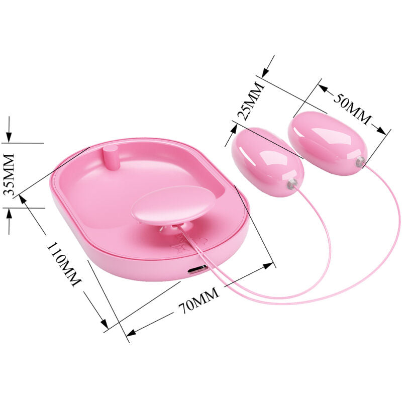 Stimulateur Clitoridien Pretty Love Fun Box Rose - Pretty Love - PRETTY LOVE FLIRTATION