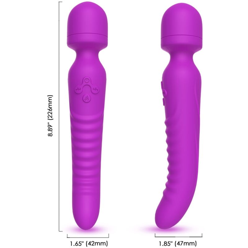 Vibrateur Chauffant Mission Massager Violet - Armony